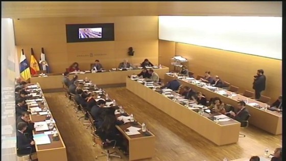 Imagen de Pleno ordinario del Cabildo de Tenerife, 27 de marzo de 2015