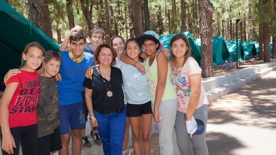 Imagen de Un total de 300 niños participan en los  campamentos de verano organizados por el Cabildo