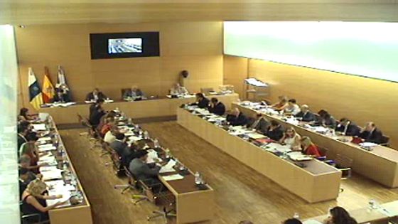 Imagen de Pleno ordinario del Cabildo de Tenerife, 28 de septiembre de 2012