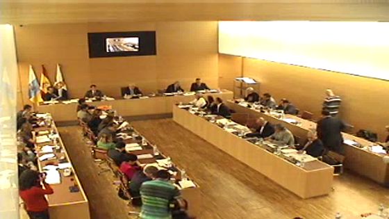 Imagen de Pleno ordinario del Cabildo de Tenerife, 25 de febrero de 2011