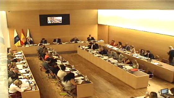 Imagen de Pleno ordinario del Cabildo de Tenerife, 30 de septiembre de 2011