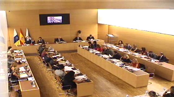 Imagen de Pleno ordinario del Cabildo de Tenerife, 28 de octubre de 2011