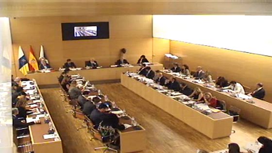 Imagen de Pleno ordinario del Cabildo de Tenerife, 25 de noviembre de 2011