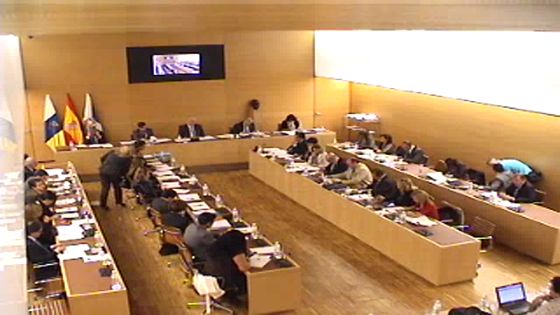 Imagen de Pleno ordinario del Cabildo de Tenerife, 30 de diciembre de 2011
