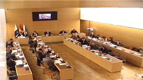 Imagen de Pleno ordinario del Cabildo de Tenerife, 26 de noviembre de 2010