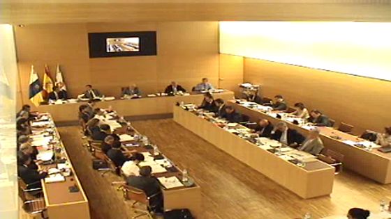 Imagen de Pleno extraordinario del Cabildo de Tenerife, 1 de junio de 2010