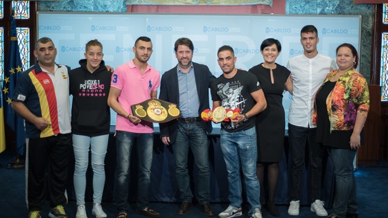 Imagen de El Cabildo distingue a los boxeadores que obtuvieron éxitos en competiciones nacionales e internacionales