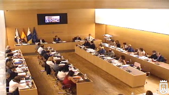 Imagen de Pleno ordinario del Cabildo de Tenerife, 27 de junio de 2014