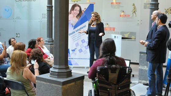 Imagen de El Cabildo celebró un encuentro de 'networking' entre unas 40 entidades de voluntariado