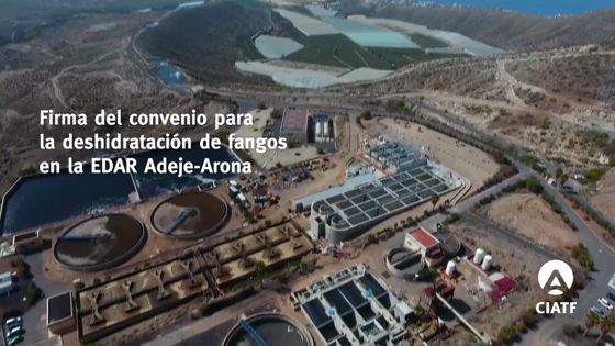 Imagen de El Cabildo y el Gobierno de Canarias implantan el secado solar de fangos en la depuradora Adeje-Arona