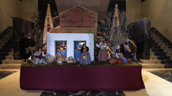 Imagen de El Cabildo ofrece desde hoy su tradicional Belén, que en esta ocasión ofrece una estampa bíblica