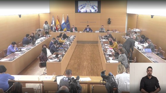 Imagen de Pleno extraordinario del Cabildo de Tenerife, 04 de febrero de 2020