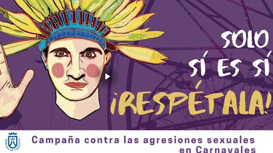 Imagen de Campaña de prevención de las agresiones sexuales a mujeres en las fiestas del Carnaval