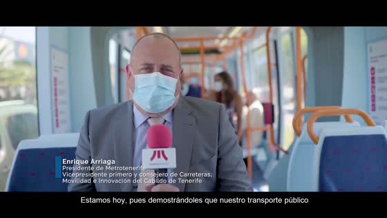 Imagen de El Tranvía de Tenerife presenta a la OMT sus protocoles de seguridad contra la Covid-19