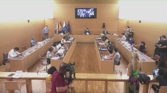 Imagen de Pleno extraordinario del Cabildo de Tenerife, 02 de octubre de 2020