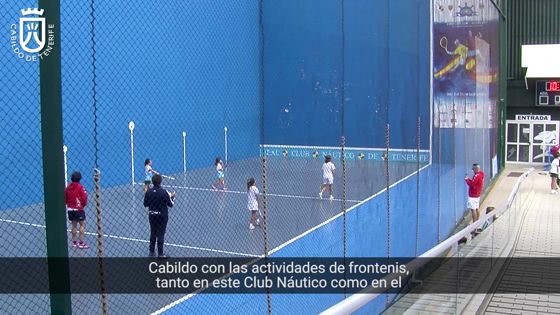 Imagen de Rivero inaugura los Juegos Cabildo con deportes que no son de contacto como voleibol y frontenis