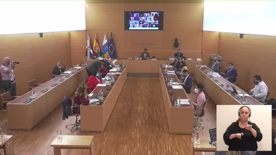 Imagen de Pleno ordinario del Cabildo de Tenerife, 28 de mayo de 2021