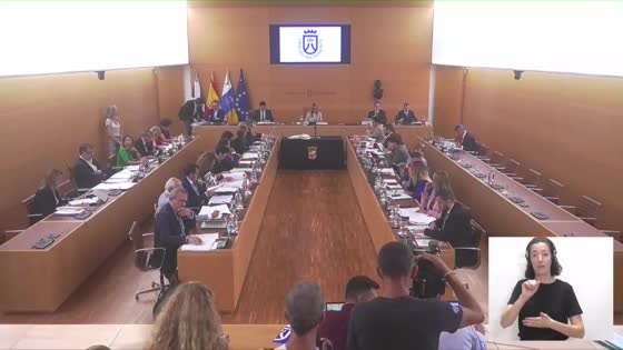 Imagen para Pleno ordinario del Cabildo de Tenerife, 29 de septiembre de 2023