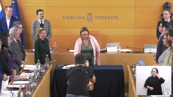Imagen de Pleno extraordinario del Cabildo de Tenerife, 22 de diciembre de 2023