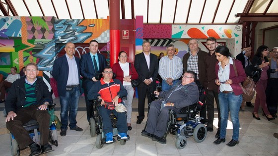 Imagen de El Cabildo realiza mejoras en la estación de guaguas de Güímar para facilitar la accesibilidad de las personas con discapacidad 
